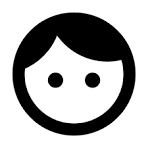 Simplistic icon of face used as a placeholder for image of a director.